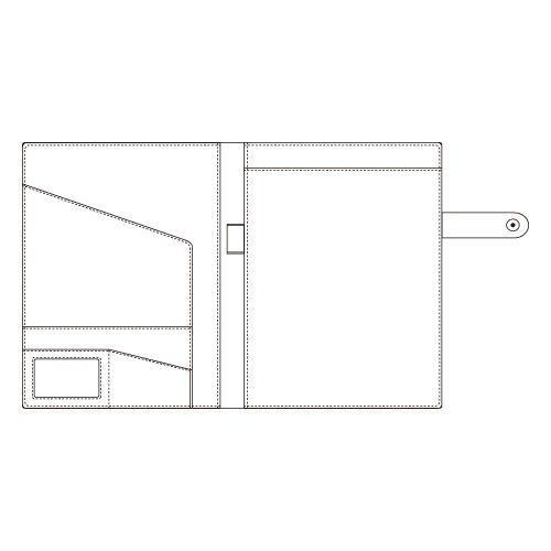 DATA MATE A4 資料夾 DM-952 時尚威尼斯 - 皮革資料夾