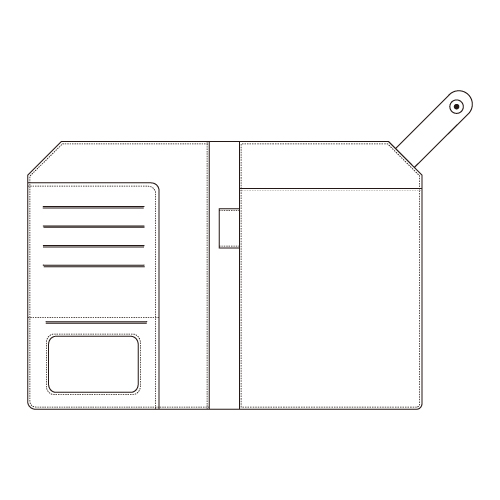 DATA MATE A5 資料夾 DM-941 英倫貴族 - 皮革資料夾