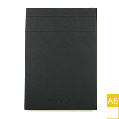 DATA MATE A6 可撕式便條本 空白表　RF-183T　(3入/顏色隨機) - 皮革資料夾