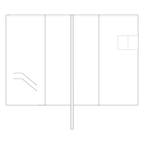 DATA MATE 25K 工商日誌　DM-2557A　米蘭風情 - 日誌現貨訂製