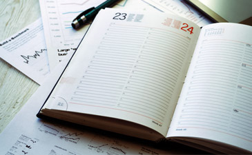 工作日誌本,版面配置